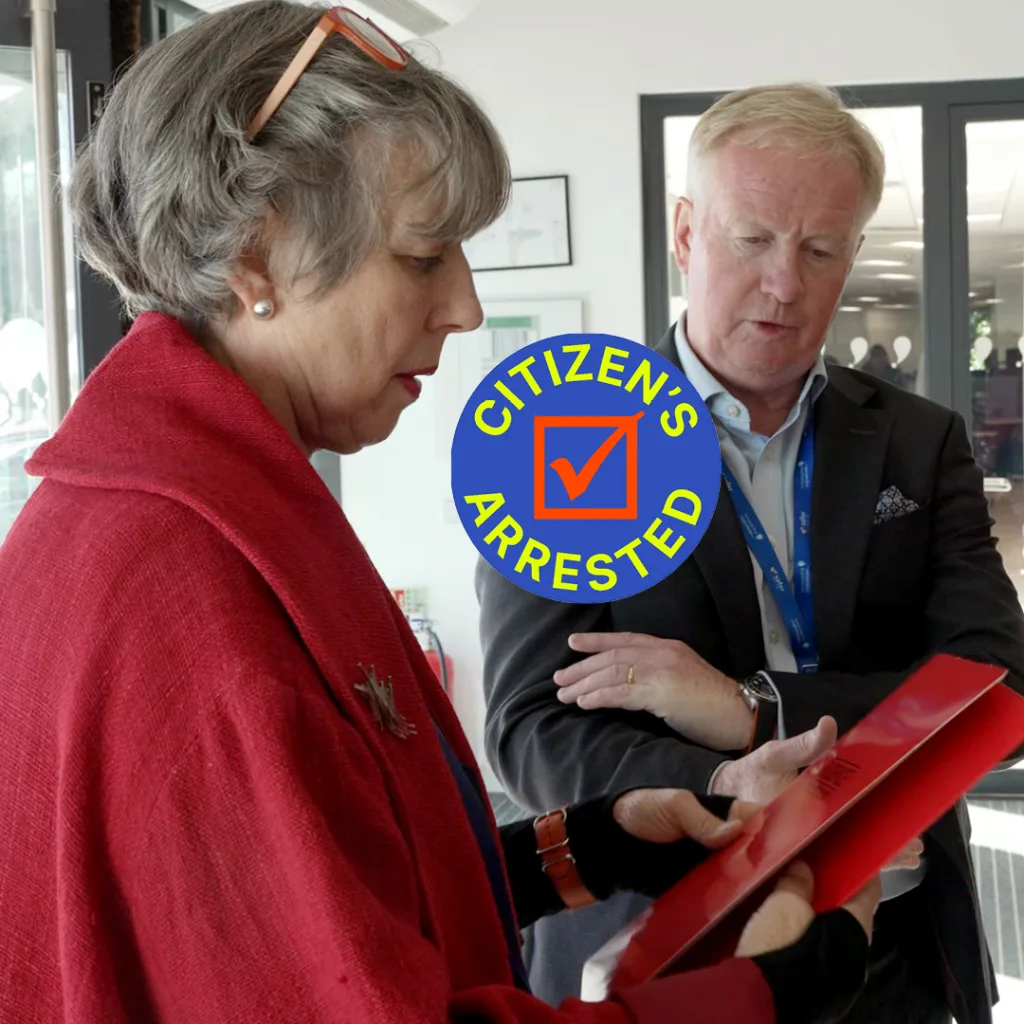 Anglian Water CEO Mark Thurston placed under Citizen's Arrest