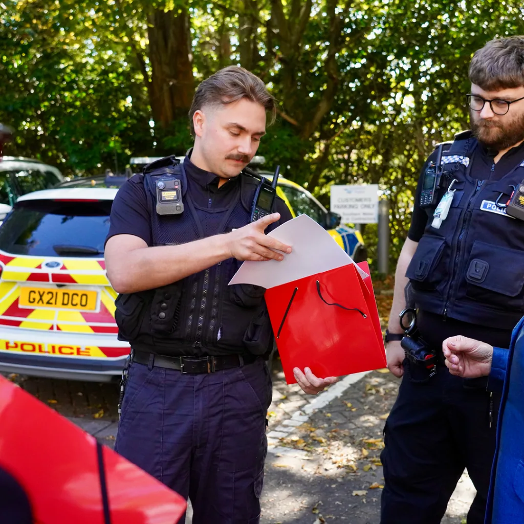 Police accepting evidence of crimes by water company bosses